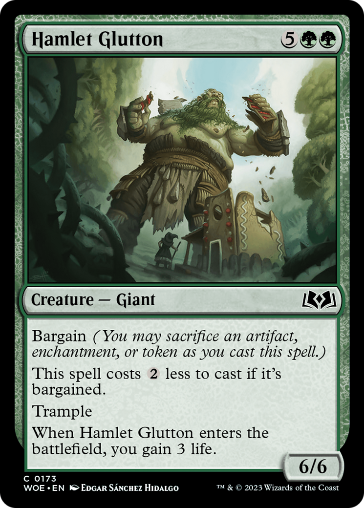 Hamlet Glutton (WOE-173)  - Wilds of Eldraine