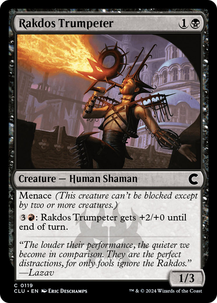 Rakdos Trumpeter (CLU-119)  - Ravnica: Clue Edition