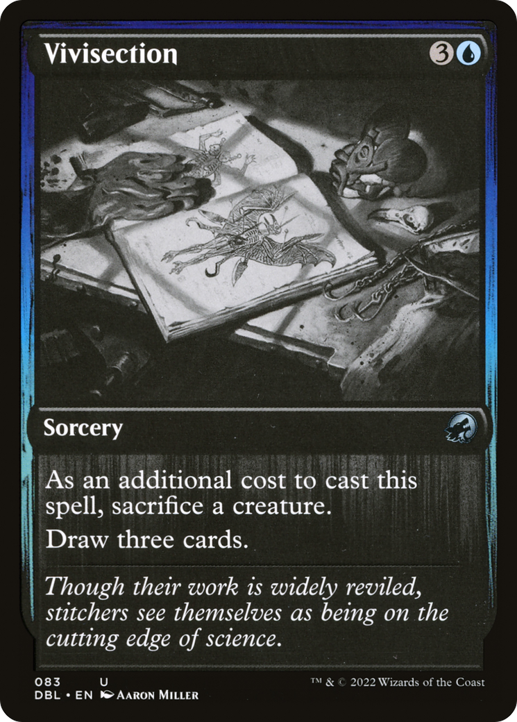Vivisection (DBL-083)  Foil - Innistrad: Double Feature