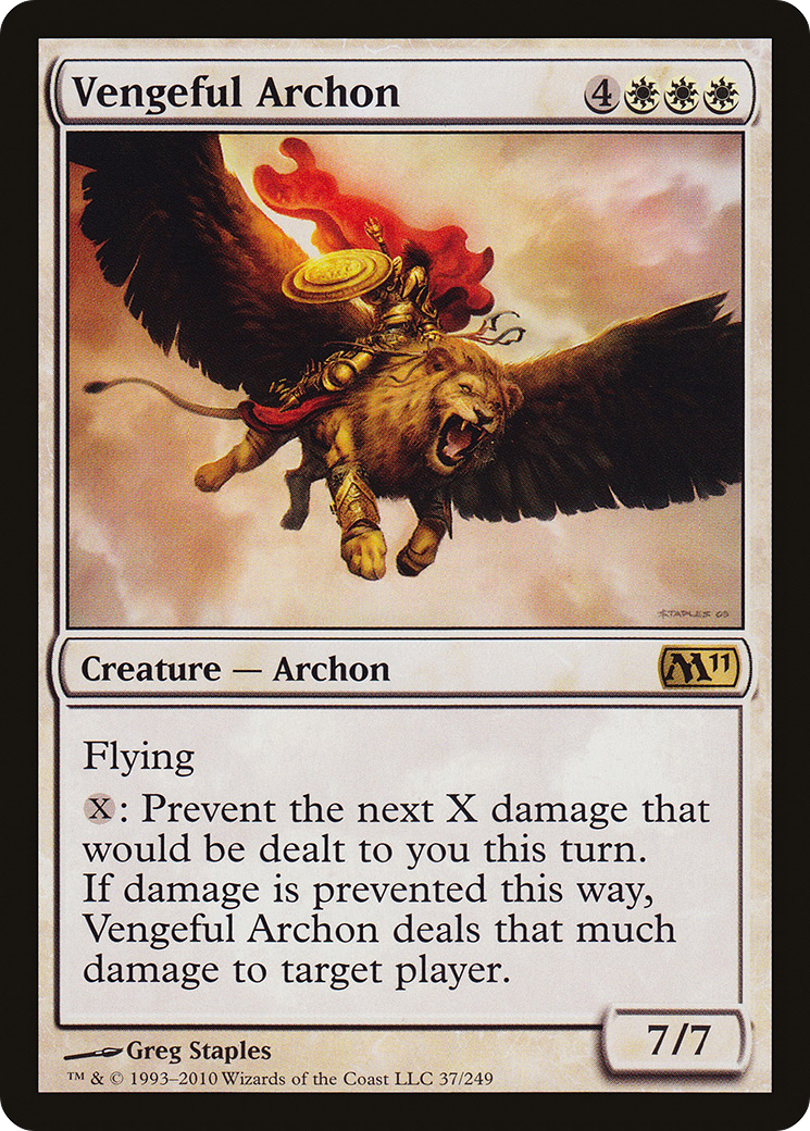 Vengeful Archon (M11-037)  - Magic 2011