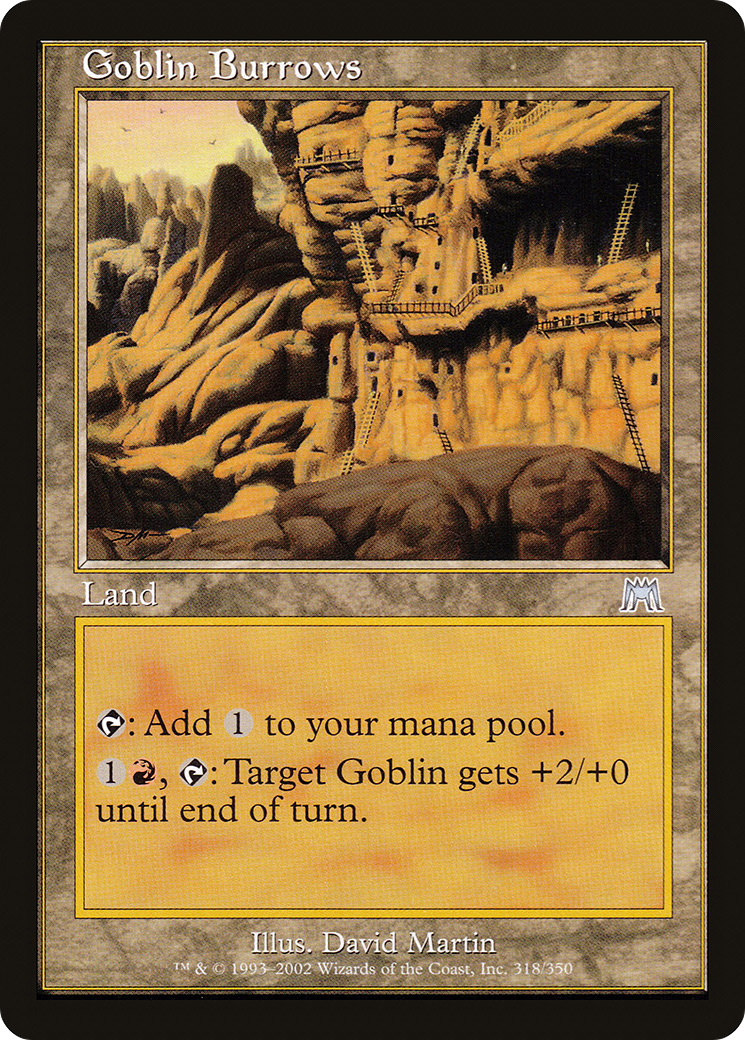 Goblin Burrows (ONS-318)  Foil - Onslaught