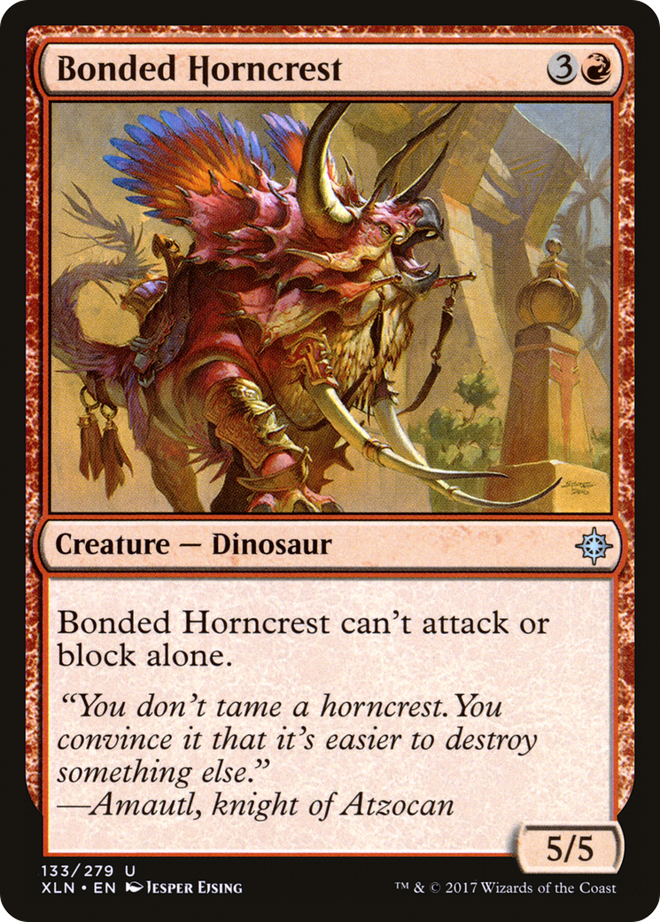 Bonded Horncrest (XLN-133)  - Ixalan