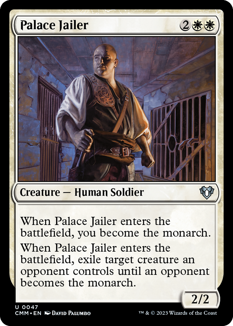Palace Jailer (CMM-047)  - Commander Masters