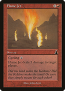 Flame Jet (UDS-081) - Urza's Destiny Foil