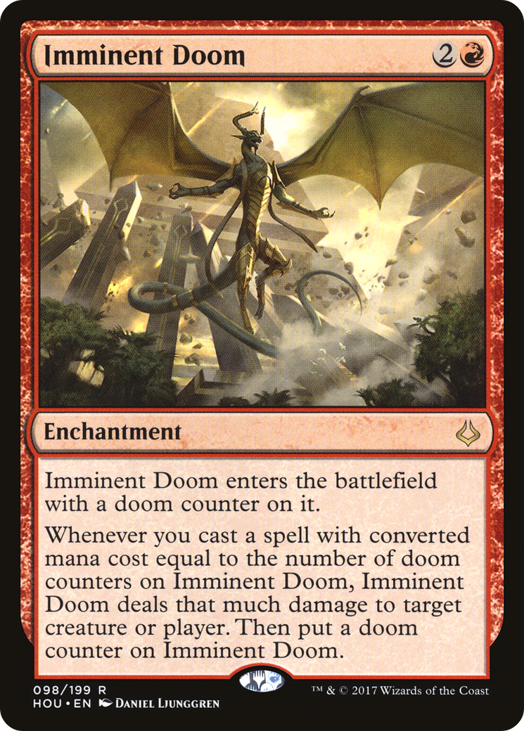 Imminent Doom (HOU-098)  Foil - Hour of Devastation