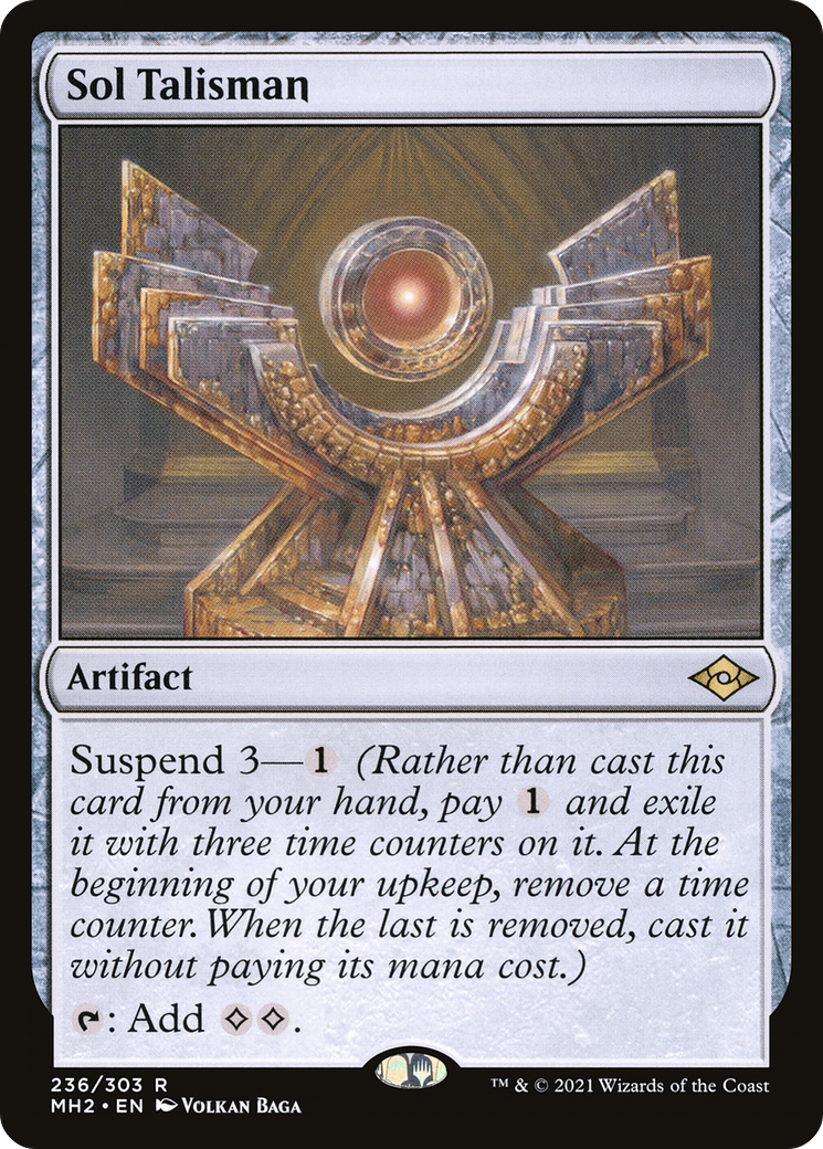 Sol Talisman (MH2-236)  - Modern Horizons 2