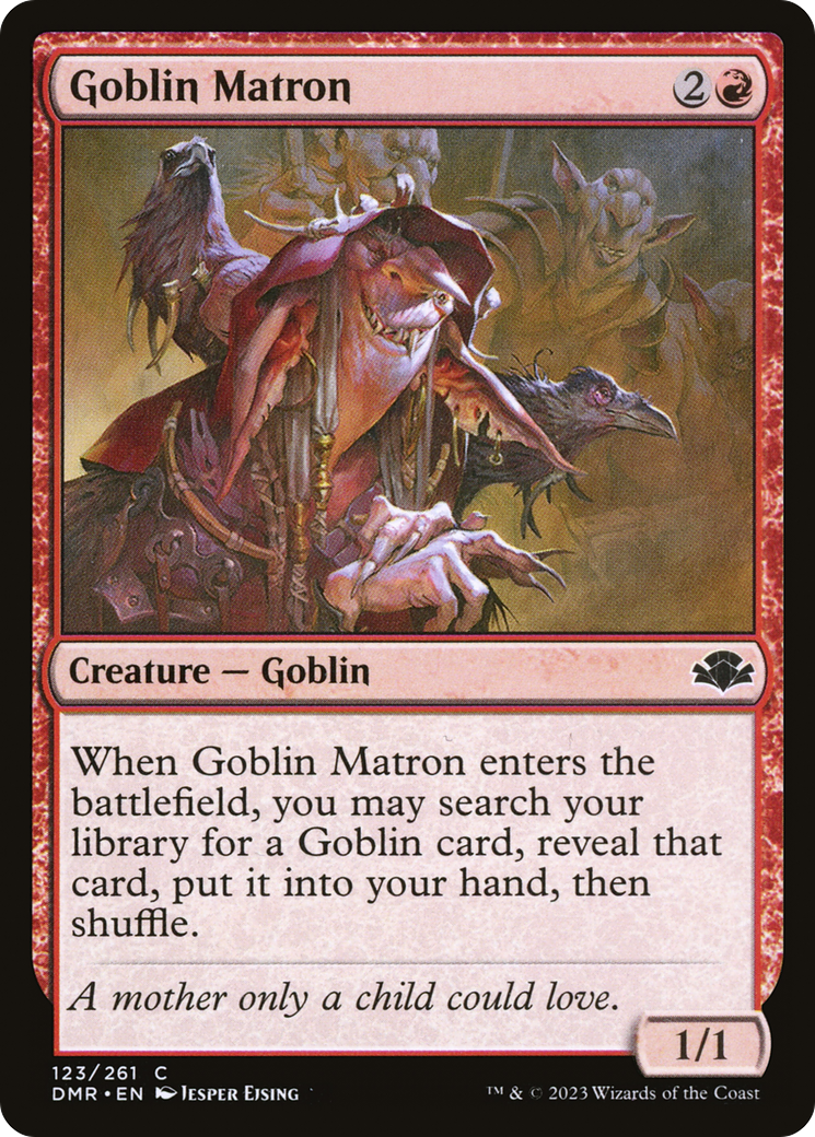 Goblin Matron (DMR-123)  - Dominaria Remastered