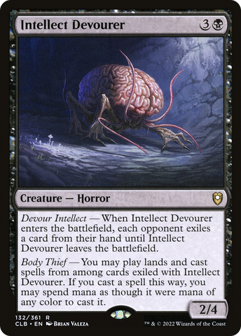 Intellect Devourer (CLB-132)  - Commander Legends: Battle for Baldur's Gate
