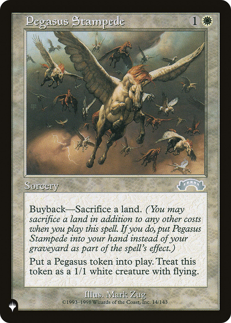 Pegasus Stampede (LIST-EXO-14)  - The List