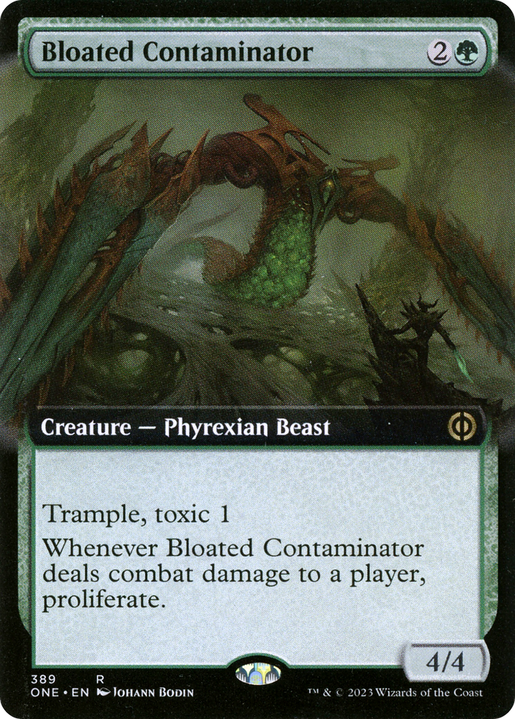 Bloated Contaminator (Extended Art) (ONE-389)  - Phyrexia: All Will Be One: (Extended Art)