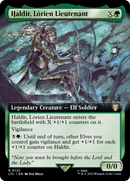 Haldir, Lorien Lieutenant (Extended Art) (LTC-122)  Foil - Tales of Middle-earth Commander: (Extended Art)