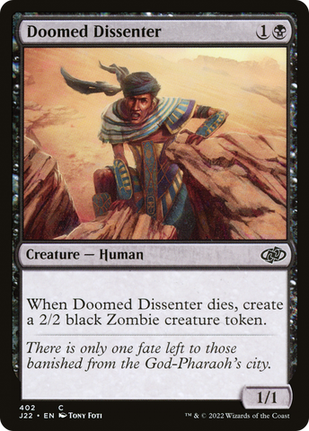 Doomed Dissenter [Jumpstart 2022]