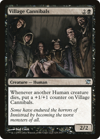 Village Cannibals (ISD-125)  - Innistrad