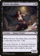 Novice Occultist (MID-117)  Foil - Innistrad: Midnight Hunt