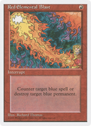 Red Elemental Blast (4ED-)  - Fourth Edition