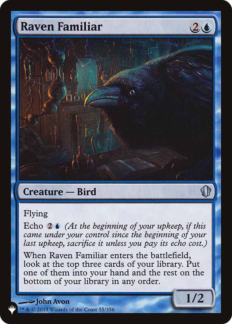 Raven Familiar (LIST-C13-55)  - The List