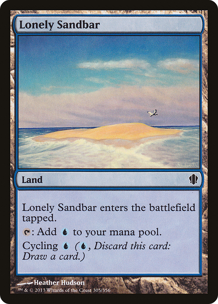 Lonely Sandbar (C13-305)  - Commander 2013