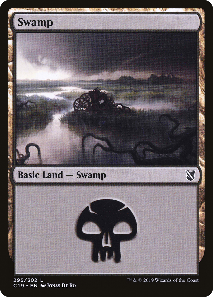 Swamp (295) (C19-295)  - Commander 2019