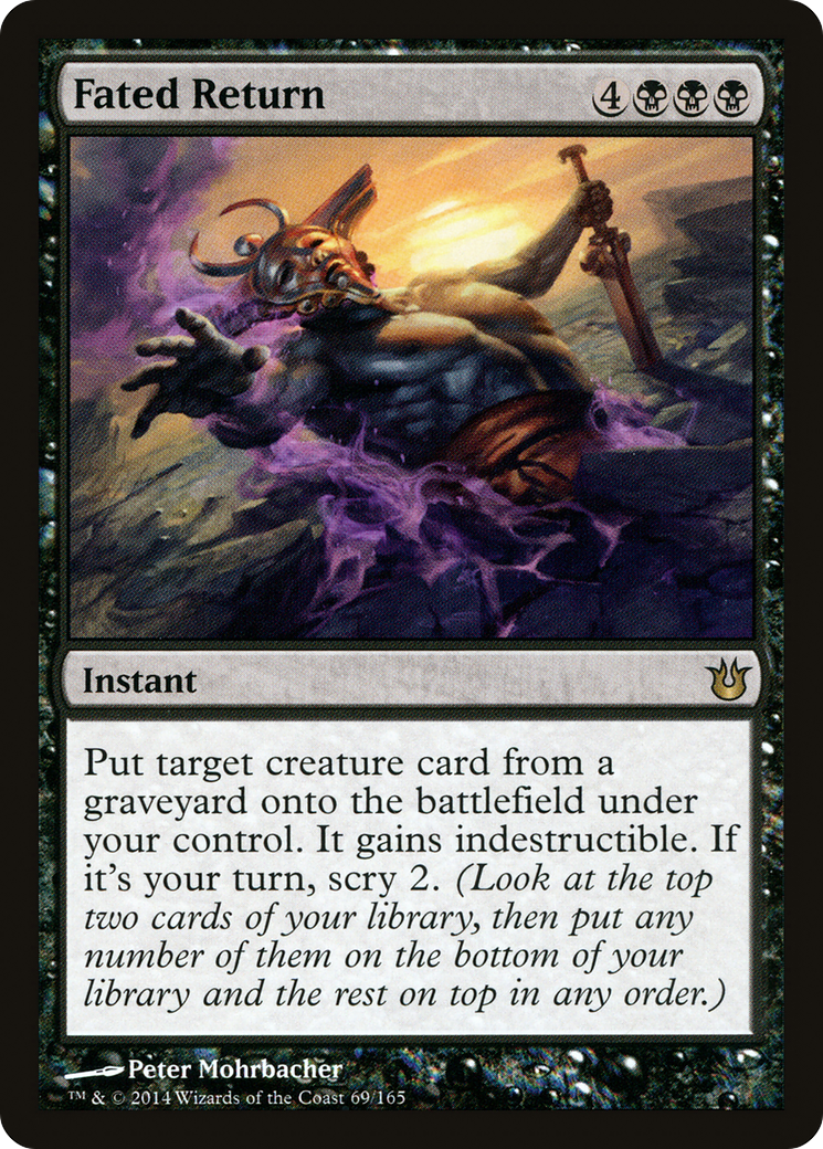 Fated Return (BNG-069)  Foil - Born of the Gods