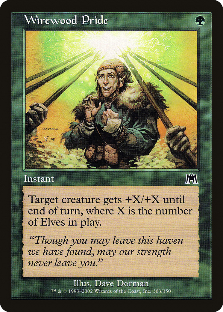 Wirewood Pride (ONS-303)  Foil - Onslaught