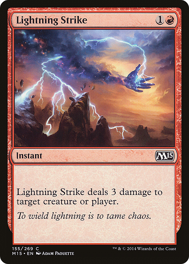 Lightning Strike (M15-155)  Foil - Magic 2015