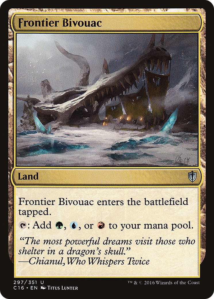 Frontier Bivouac (C16-297)  - Commander 2016