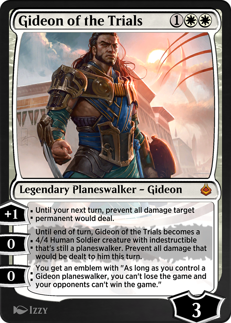 Gideon of the Trials (AKR-019)  - Amonkhet Remastered