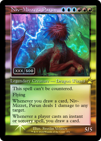 Niv-Mizzet, Parun (Retro) (Serialized) [Ravnica Remastered]