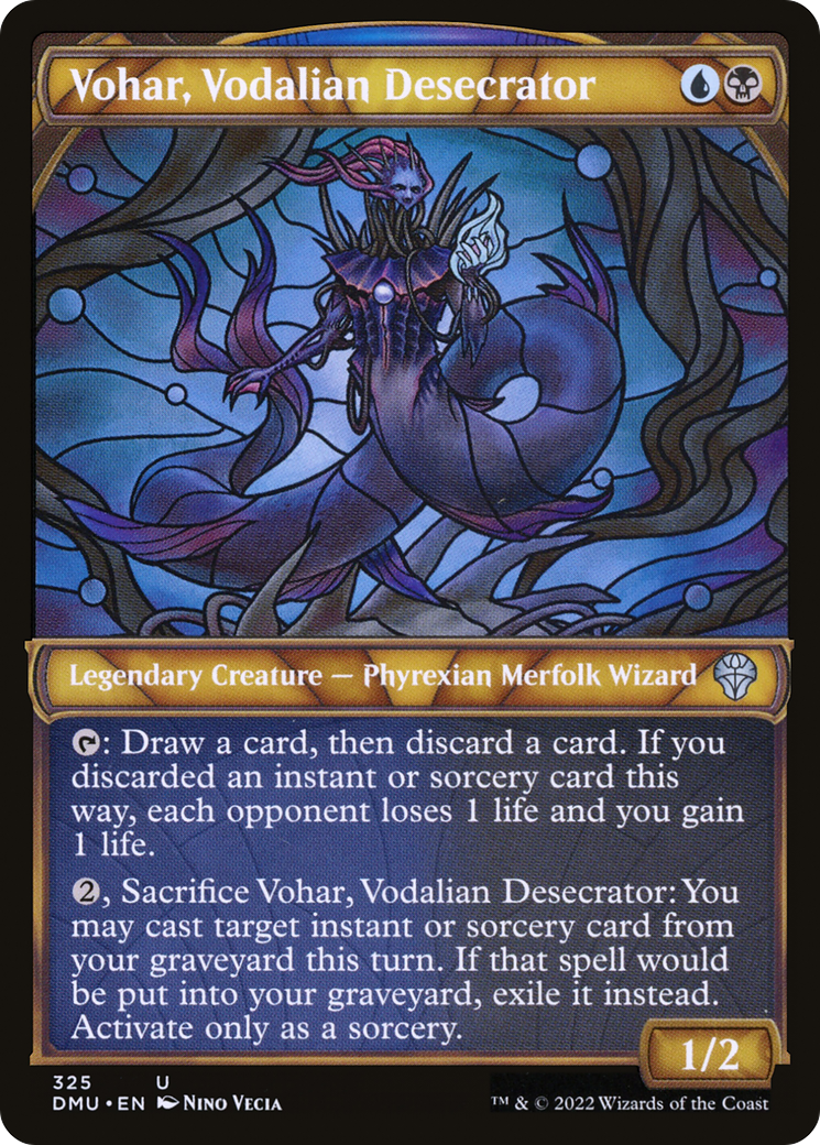 Vohar, Vodalian Desecrator (Showcase) (DMU-325)  Foil - Dominaria United: (Showcase)