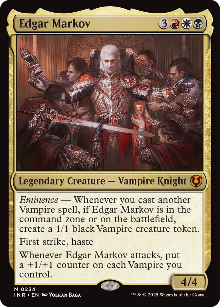 Edgar Markov (INR-234) - Innistrad Remastered Foil