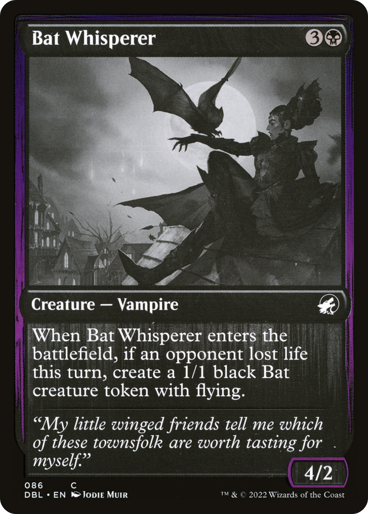 Bat Whisperer (DBL-086)  - Innistrad: Double Feature