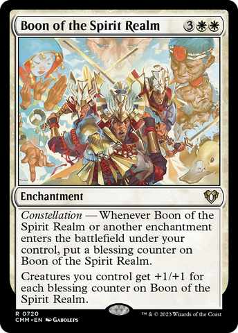 Boon of the Spirit Realm (CMM-720)  - Commander Masters