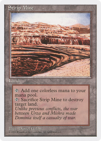 Strip Mine (4ED-189)  - Fourth Edition