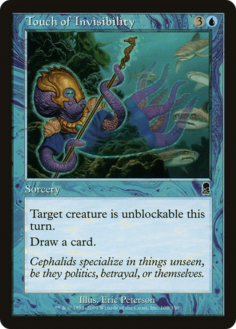 Touch of Invisibility (ODY-109)  Foil - Odyssey