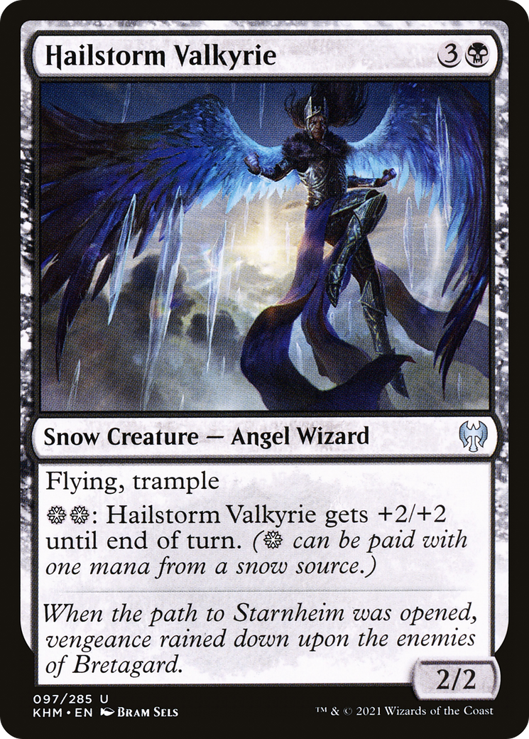 Hailstorm Valkyrie (KHM-097)  Foil - Kaldheim