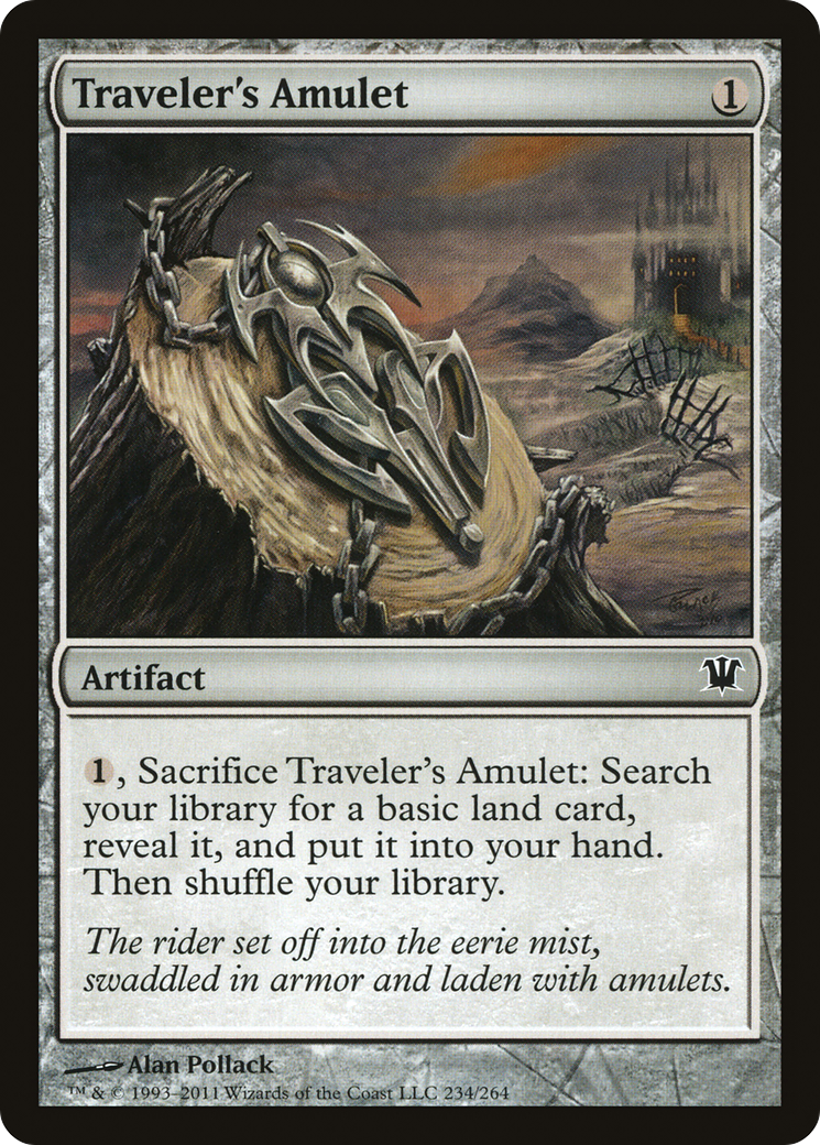 Traveler's Amulet (ISD-234)  Foil - Innistrad
