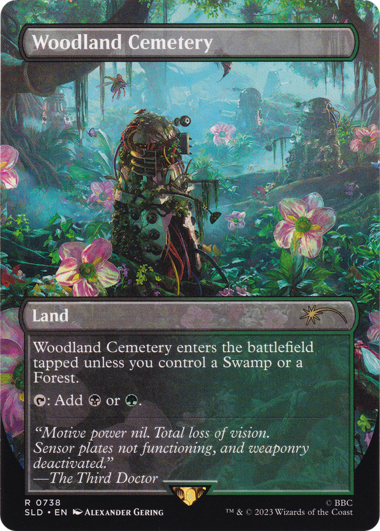 Woodland Cemetery (SLD-738)  - Secret Lair Drop (Borderless)