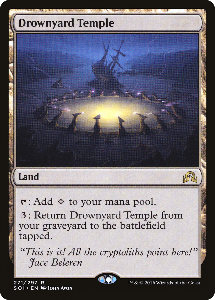 Drownyard Temple (SOI-271)  Foil - Shadows over Innistrad