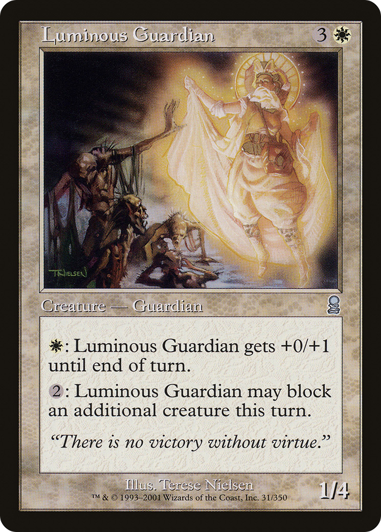 Luminous Guardian (ODY-031)  Foil - Odyssey