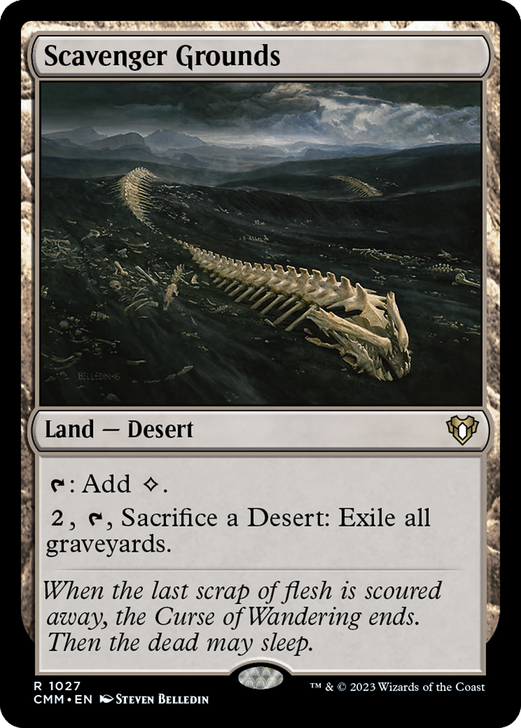 Scavenger Grounds (CMM-1027)  - Commander Masters