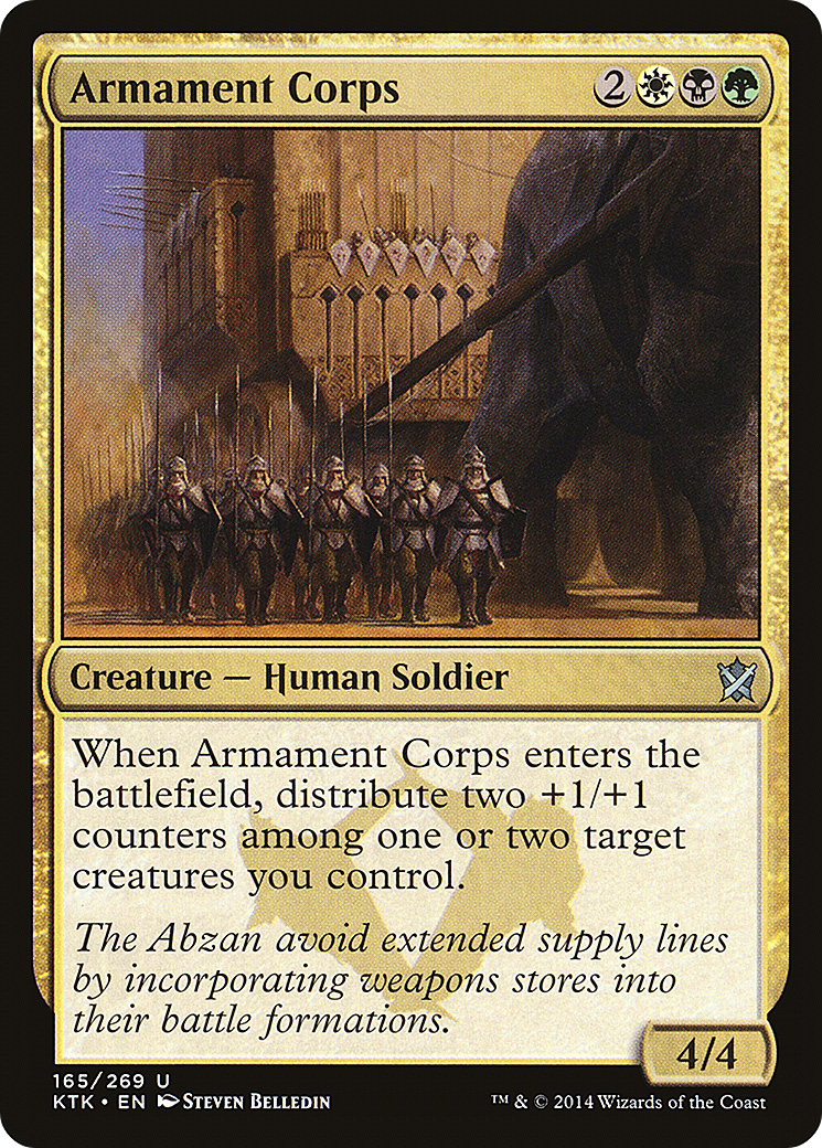 Armament Corps (KTK-165)  - Khans of Tarkir