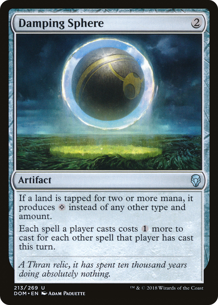 Damping Sphere (DOM-213)  Foil - Dominaria