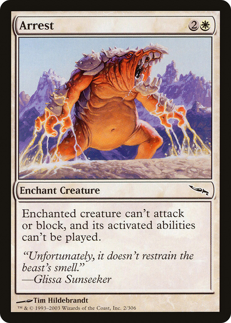 Arrest (MRD-002)  - Mirrodin