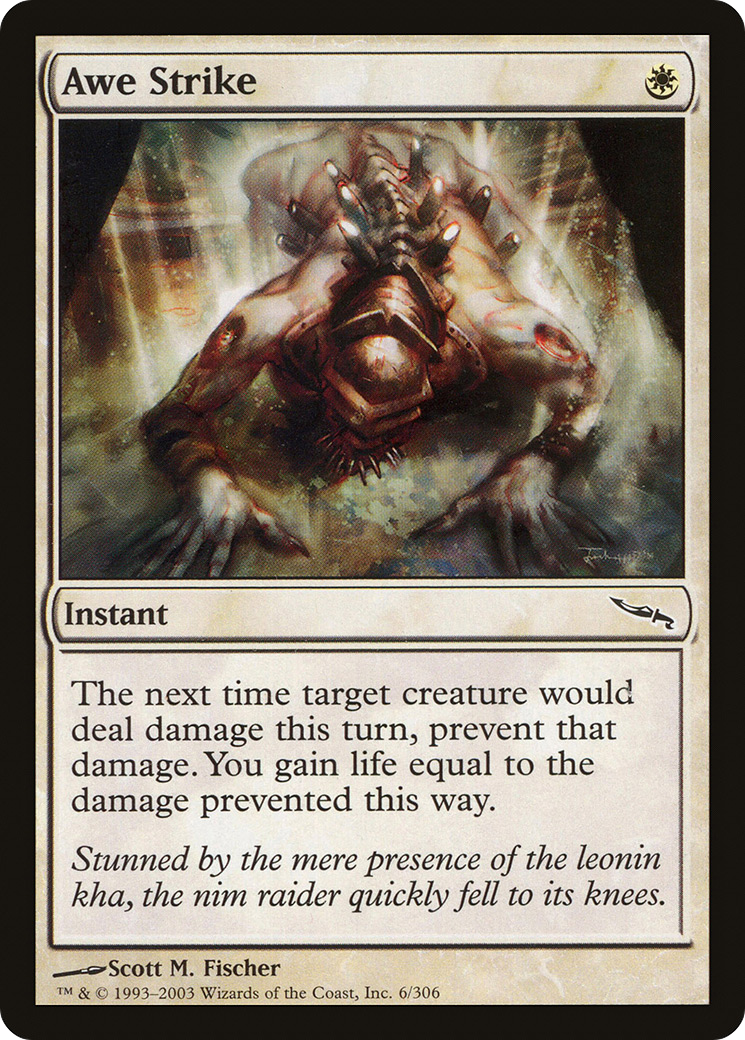 Awe Strike (MRD-006)  - Mirrodin