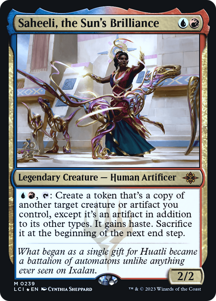 Saheeli, the Sun's Brilliance (PRE-239)  Foil - The Lost Caverns of Ixalan Promos