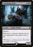 Calculating Lich (CLB-742)  - Commander Legends: Battle for Baldur's Gate