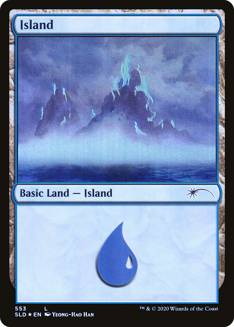 Island (553) (SLD-553)  Foil - Secret Lair Drop