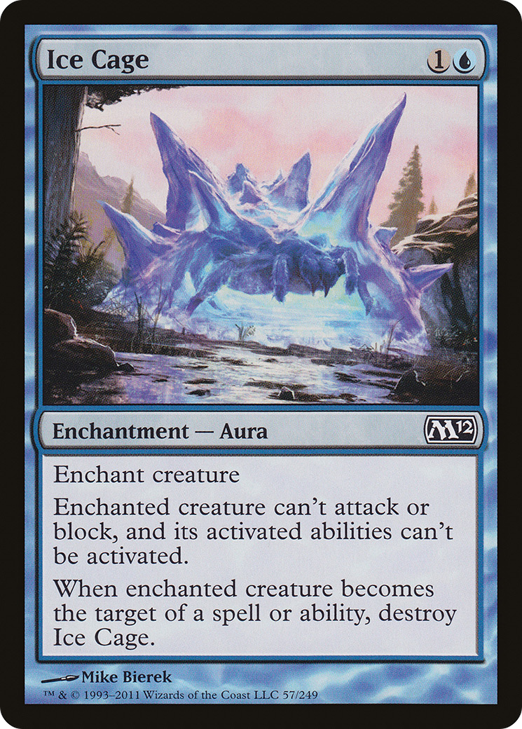 Ice Cage (M12-057)  Foil - Magic 2012