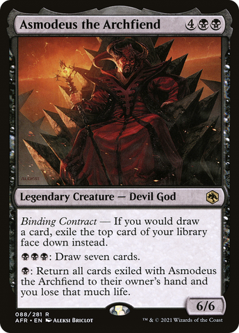 Asmodeus the Archfiend (AFR-088)  - Adventures in the Forgotten Realms