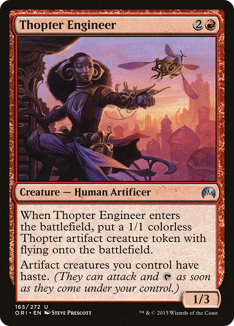 Thopter Engineer (ORI-165)  Foil - Magic Origins